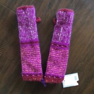 Pink Fingerless Gloves
